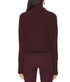 Sable Turtleneck Sweater - Bordeaux